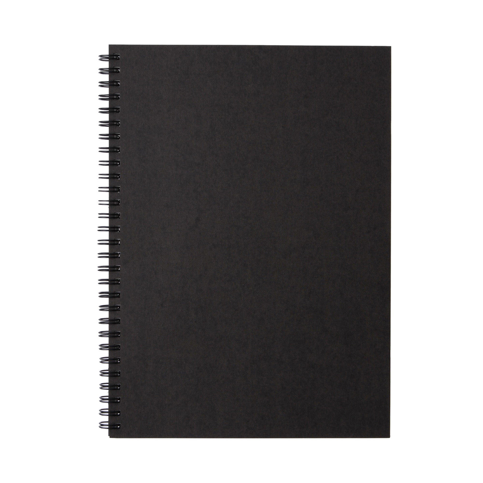 WIREBOUND NOTEBOOK / PLAIN / D. GREY