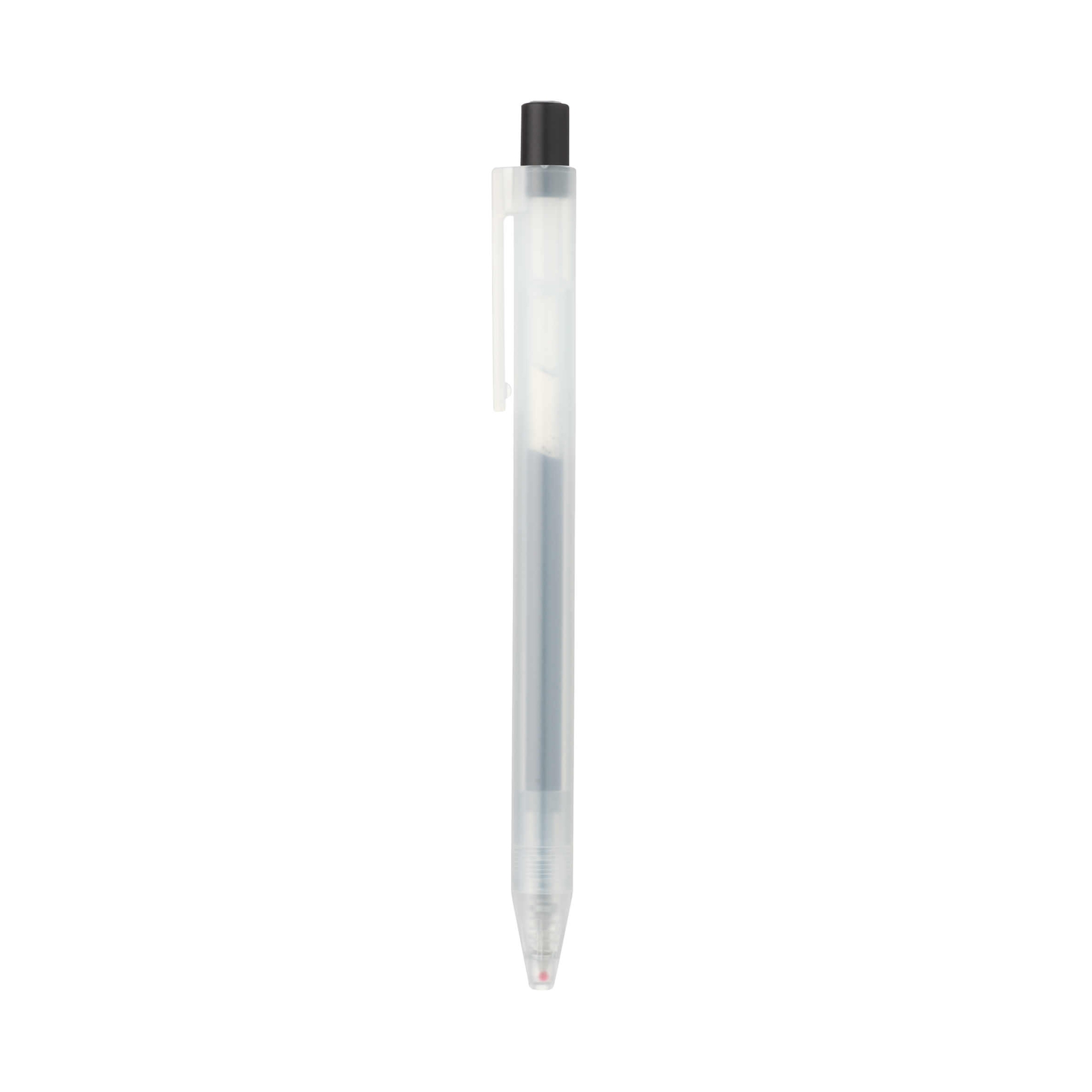 MUJI Gel Ink Ballpoint Pen Black Ink 0.5 Knock Type 10 Pens Smooth Writing  Pen