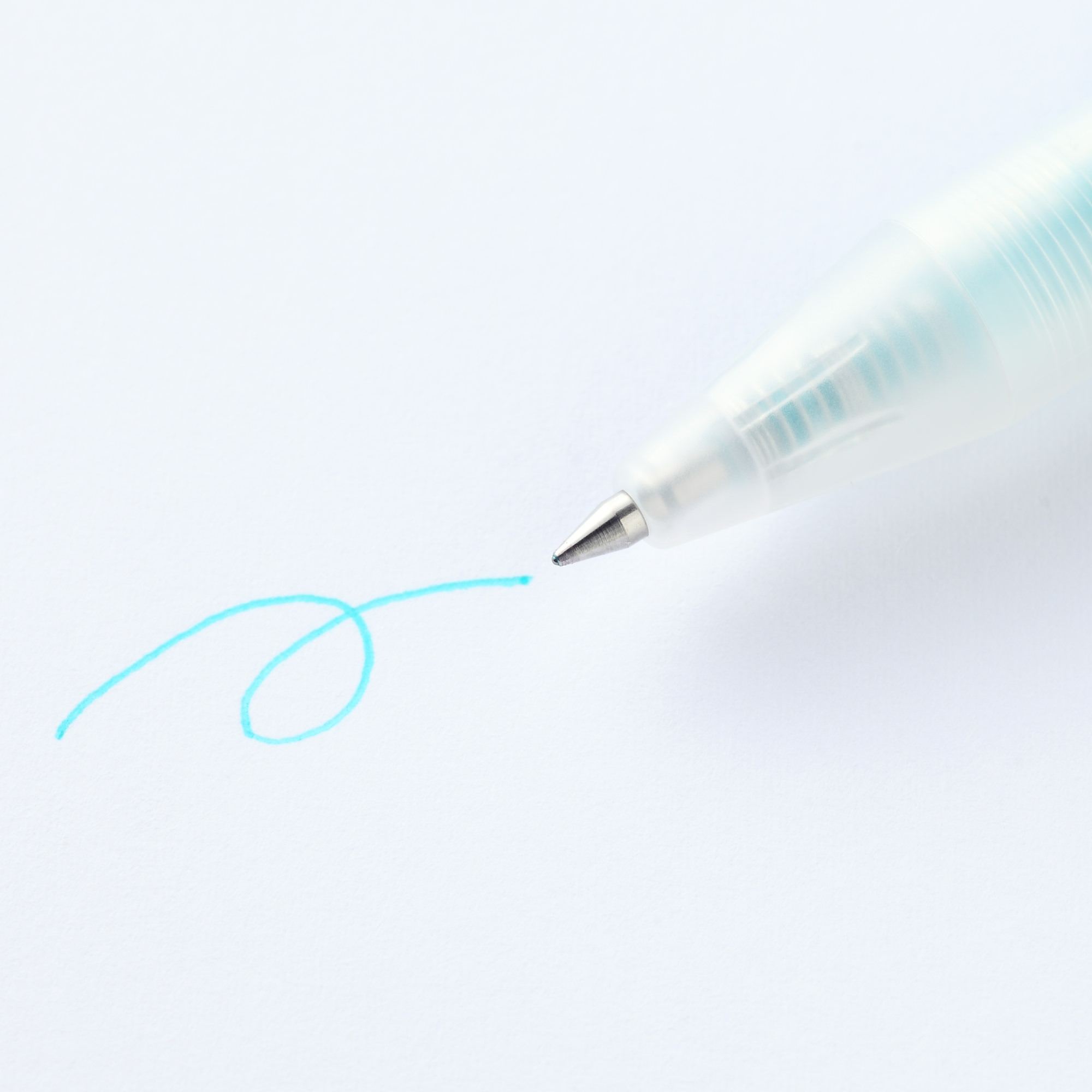 SMOOTH GEL INK BALLPOINT PEN KNOCK TYPE 0.5 ASAGI