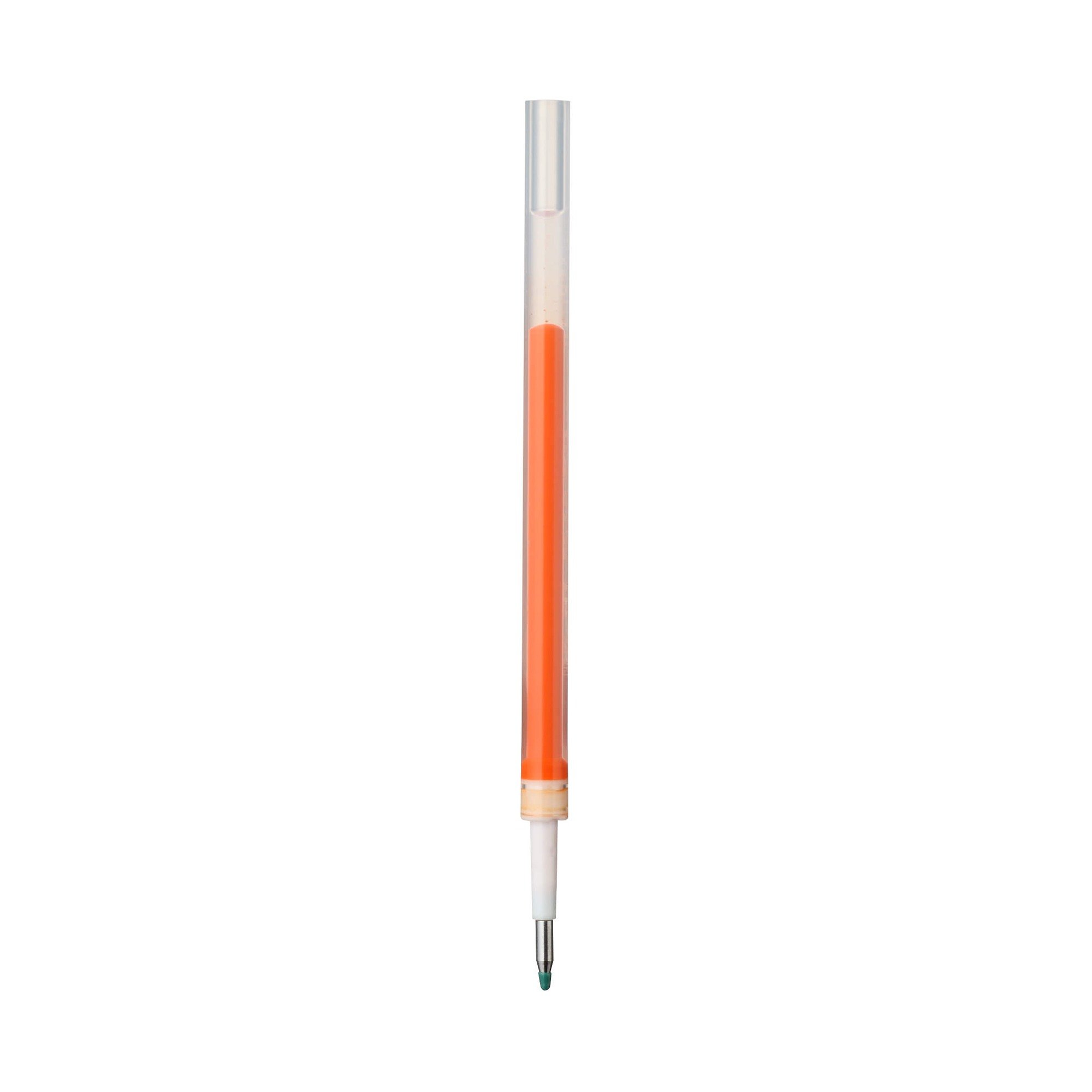 MUJI | REFILL GEL INK BALLPOINT PEN 0.38 ORANGE