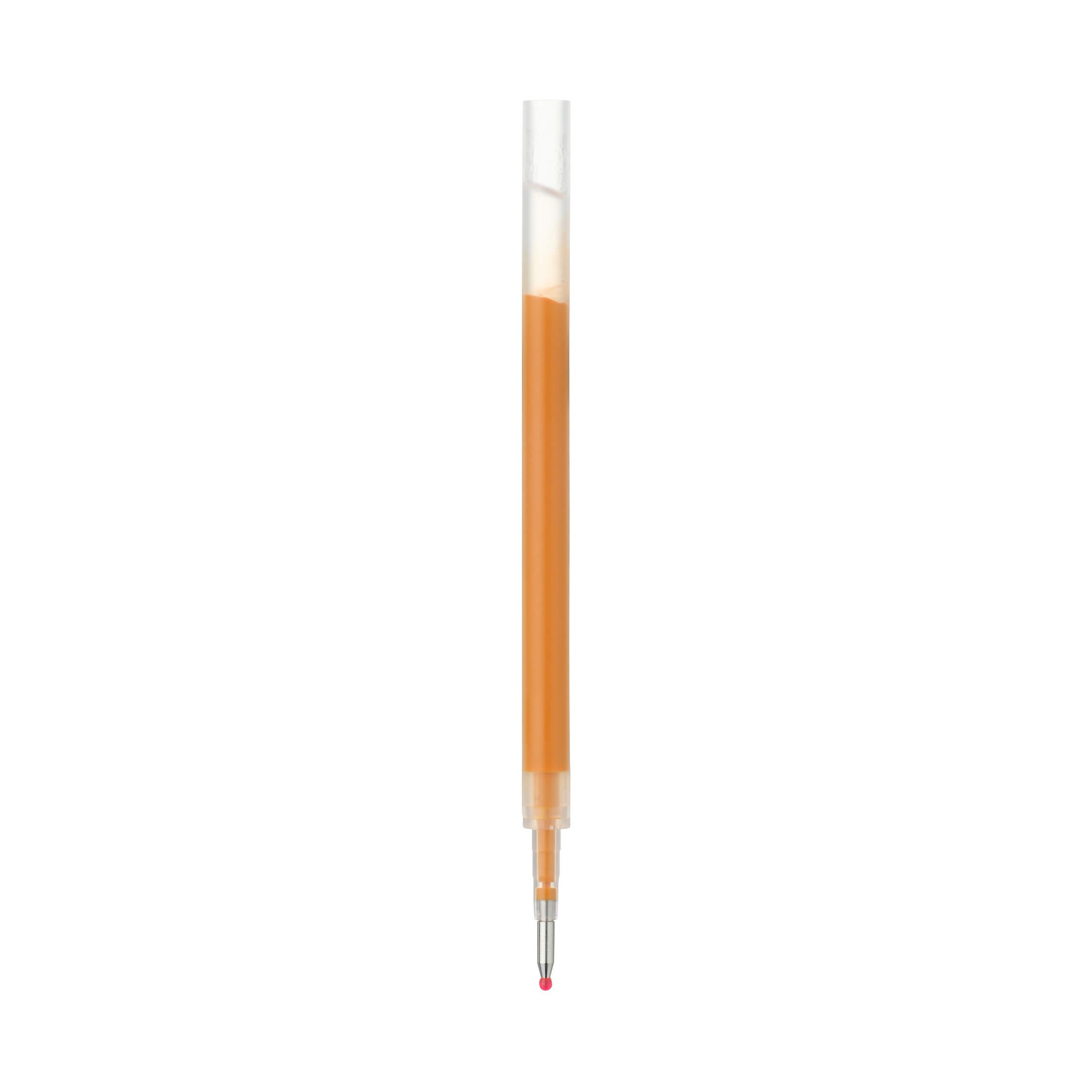 REFILL SMOOTH GEL INK BALLPOINT PEN 0.5 YELLOW