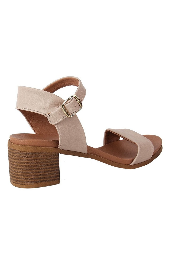 Aerie Brown Heel Sandals