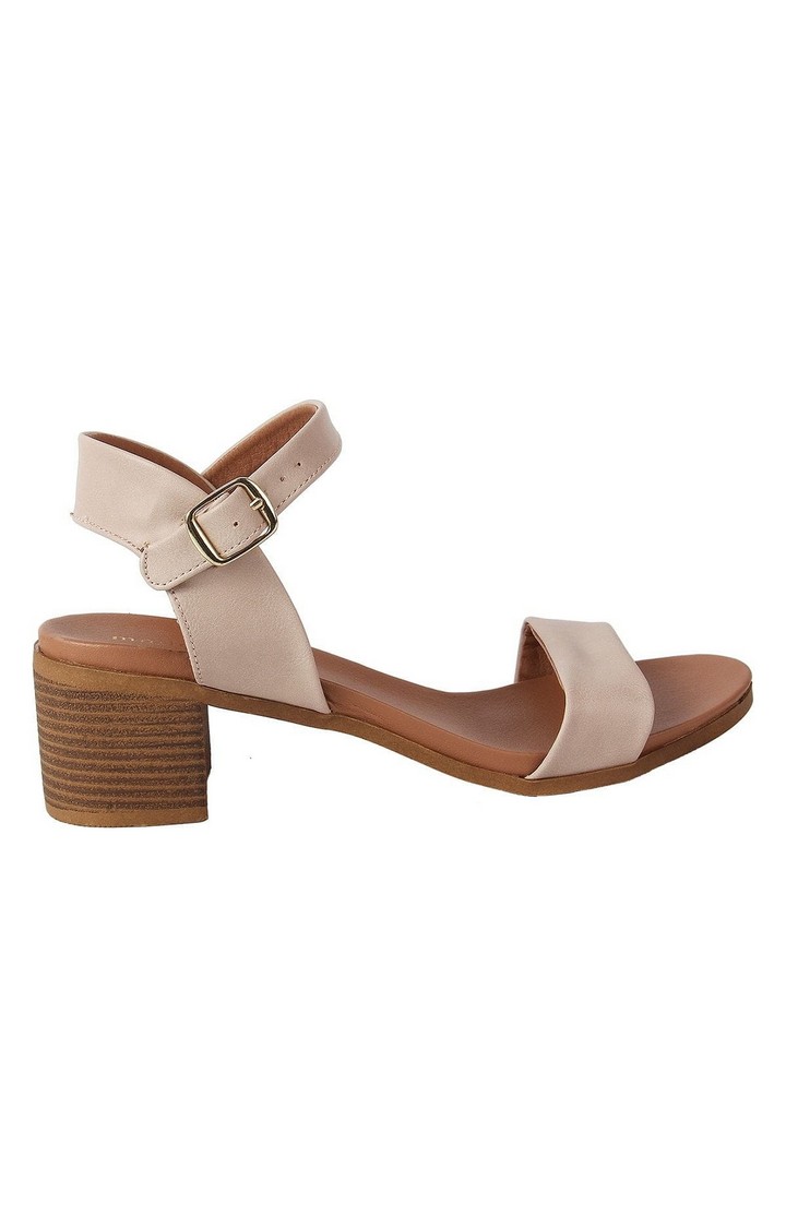 Aerie Brown Heel Sandals
