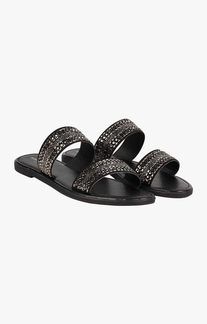 Kerryy Black Flats