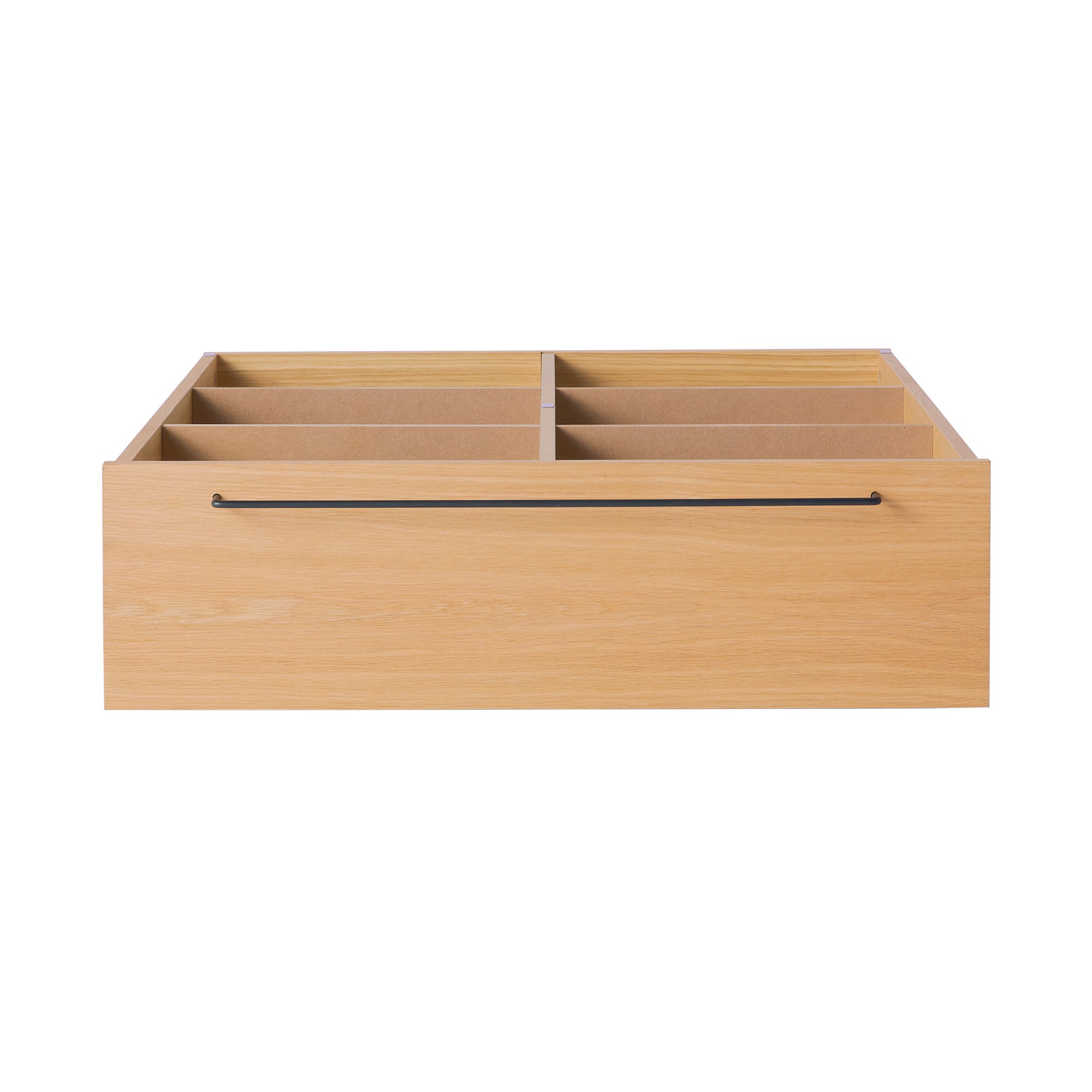 MUJI | BED FRAME / UNDERBED STORAGE / L / OAK / 25CM