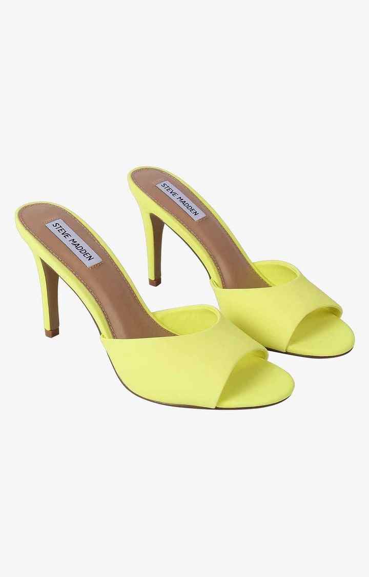 Erinn Yellow Heel Sandals