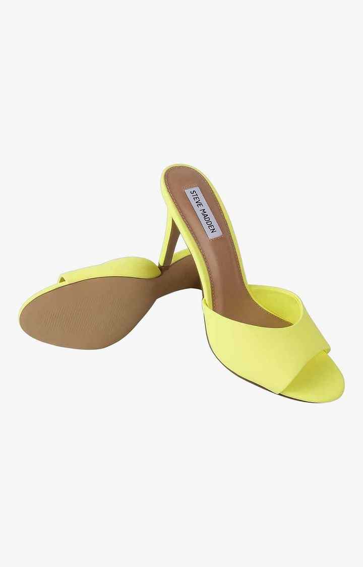 Erinn Yellow Heel Sandals