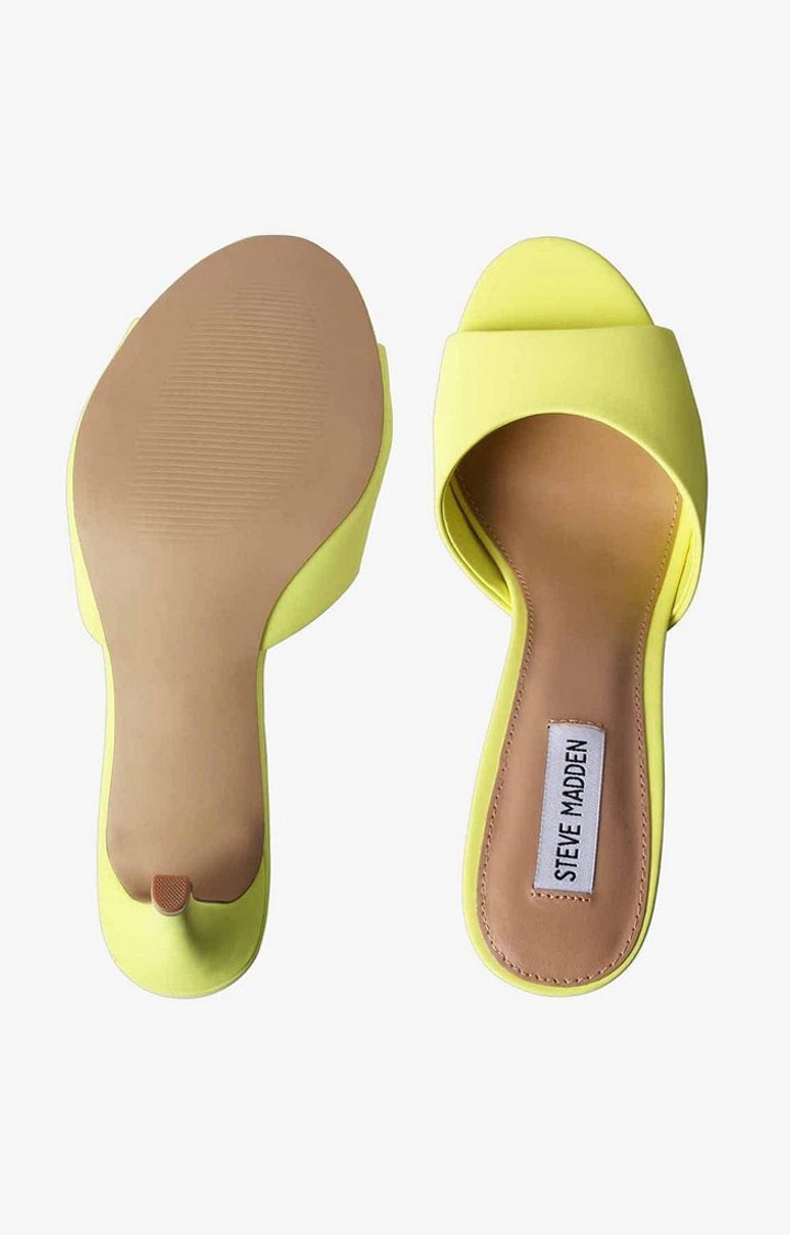 Erinn Yellow Heel Sandals