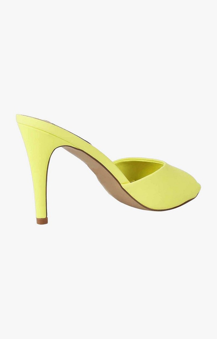 Erinn Yellow Heel Sandals