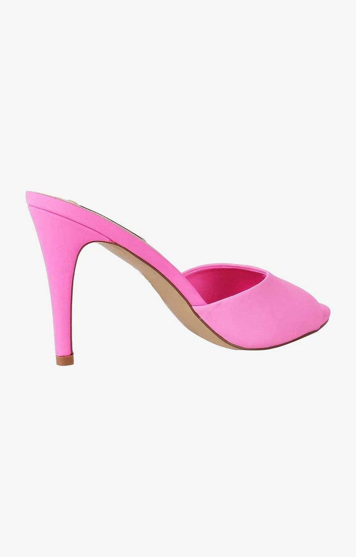 Erinn Pink Heel Sandals