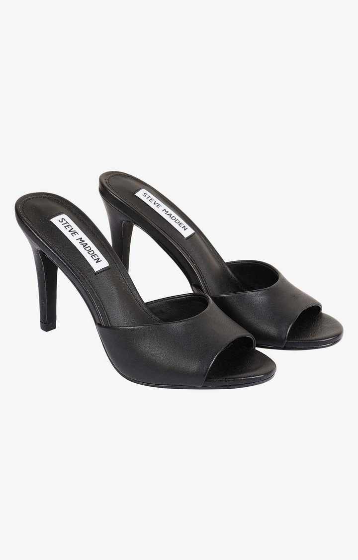 Erinn Black Heel Sandals