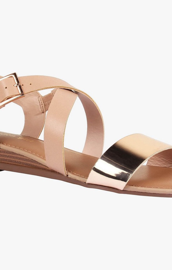 Dani Gold Wedges