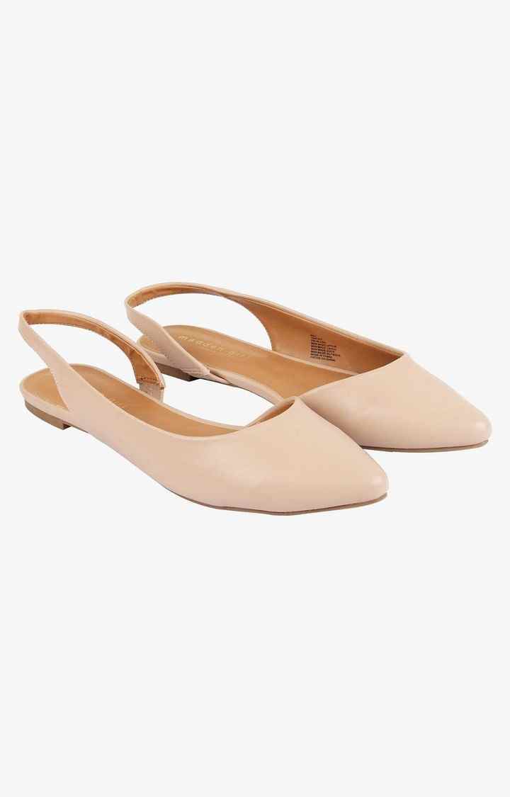 Kalii Pink Closed Flats & Ballerinas