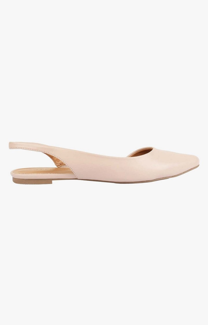 Kalii Pink Closed Flats & Ballerinas