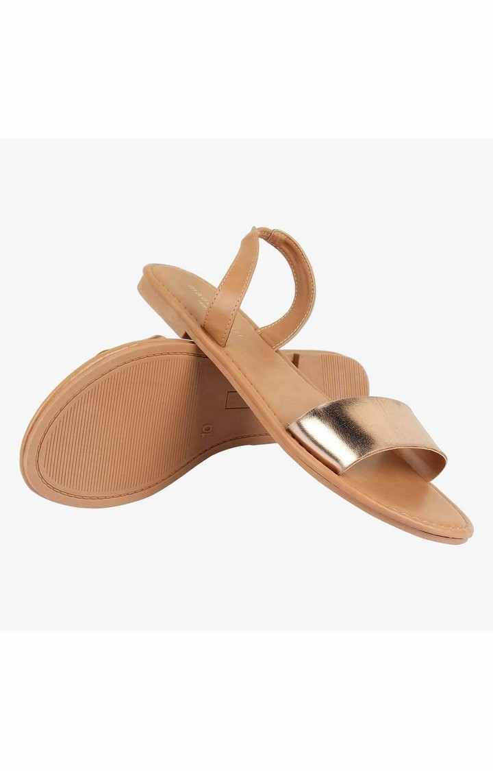 Amelia Gold Flats