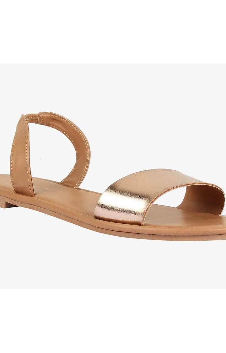 Amelia Gold Flats