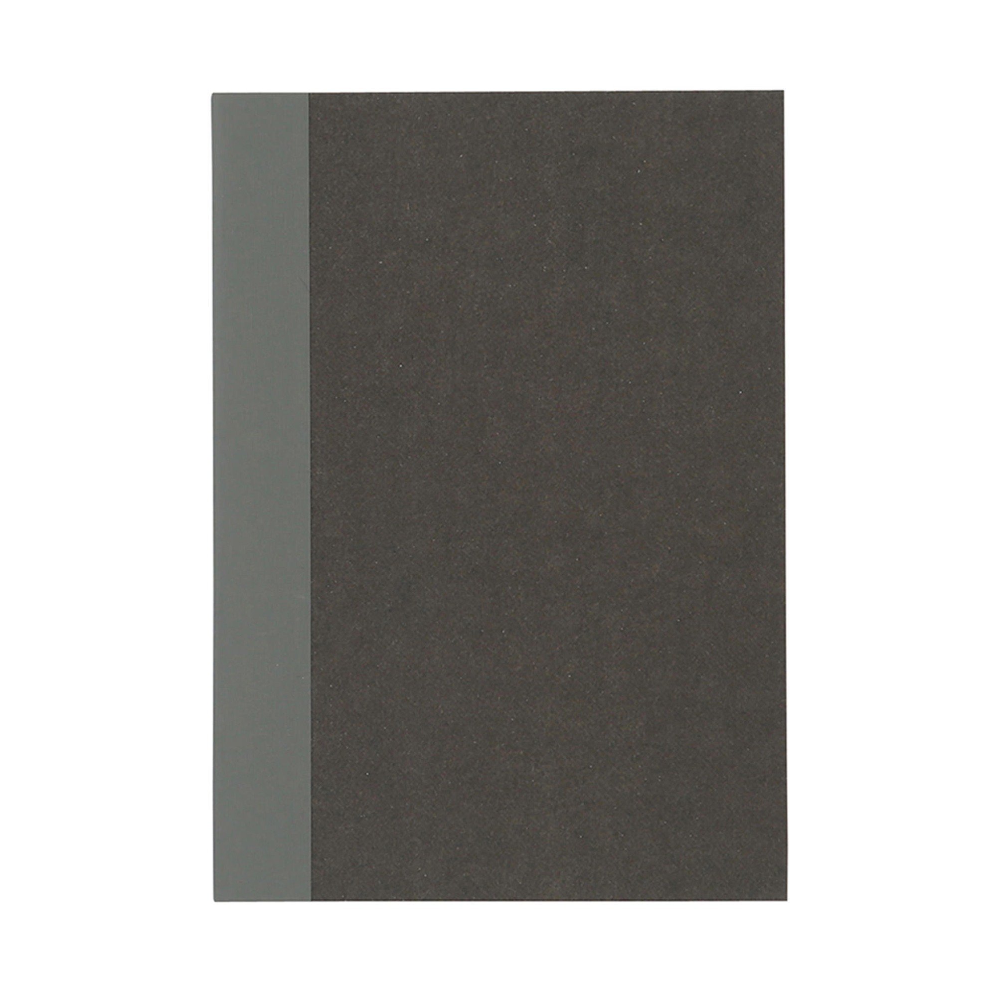 RECYCLED PAPER NOTEBOOK / 5mm GRID / D. GREY