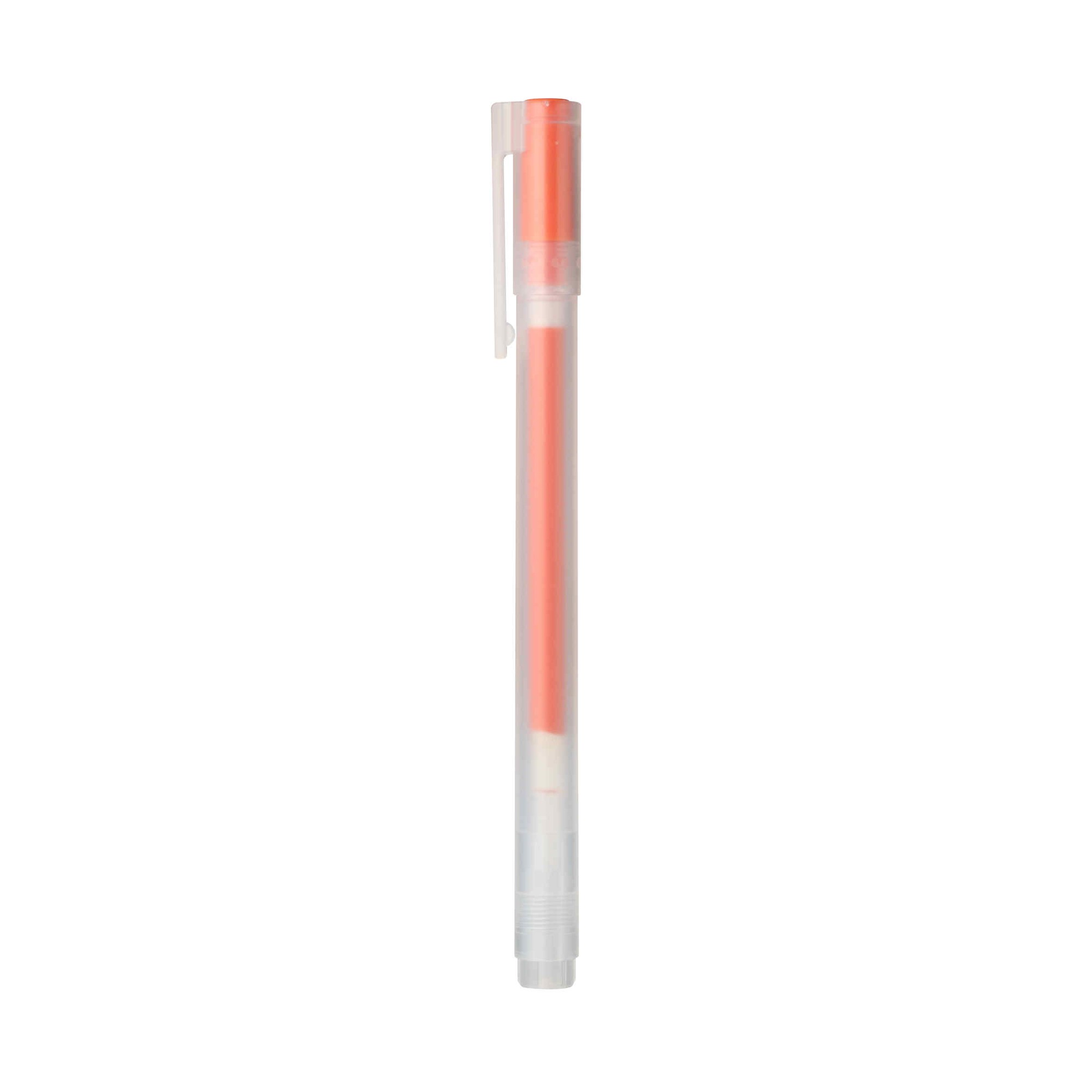 GEL INK BALLPOINT PEN CAP TYPE 0.5 ORANGE