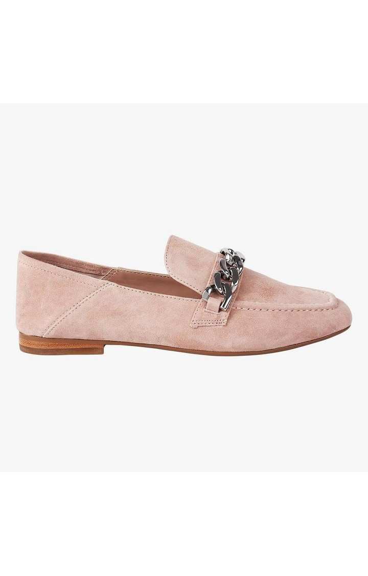 Dayna Pink Closed Flats & Ballerinas