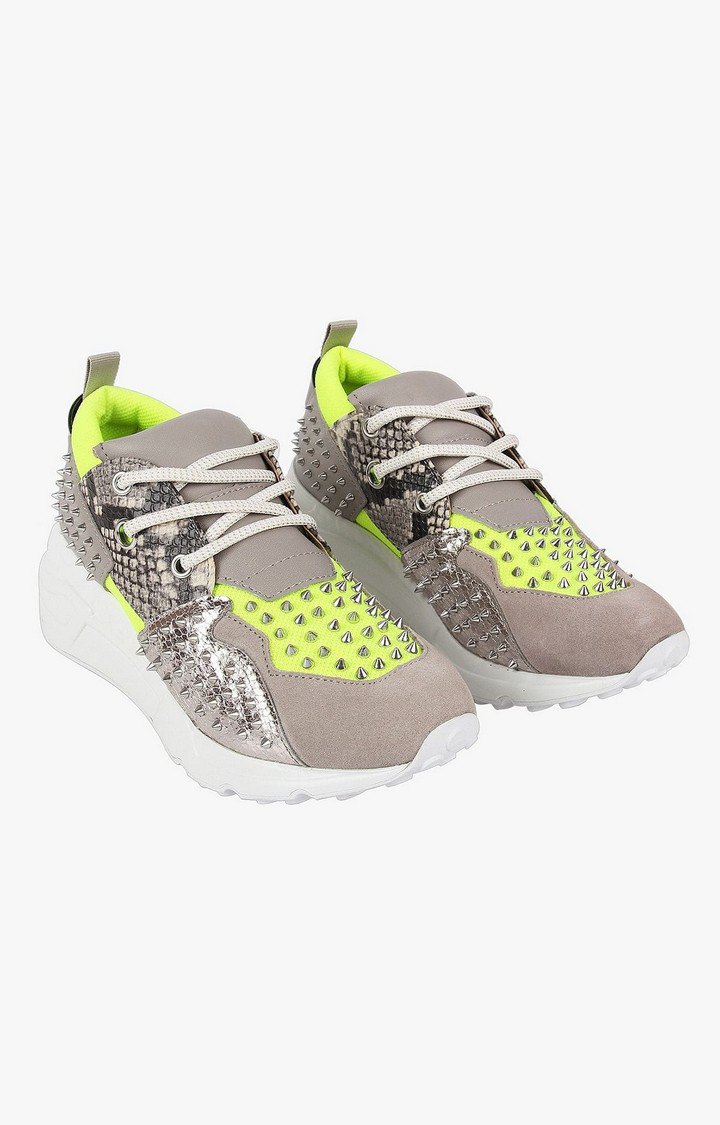 Cliff-S Yellow Sneakers