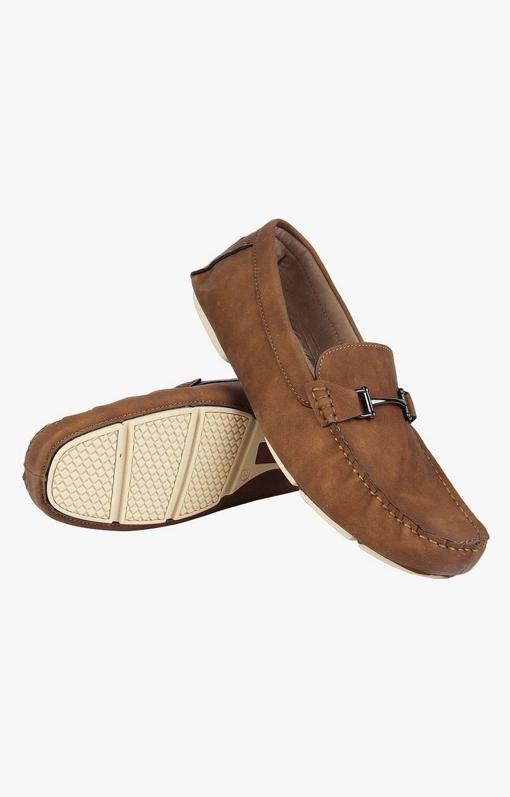 Conrad Brown Driver Loafers