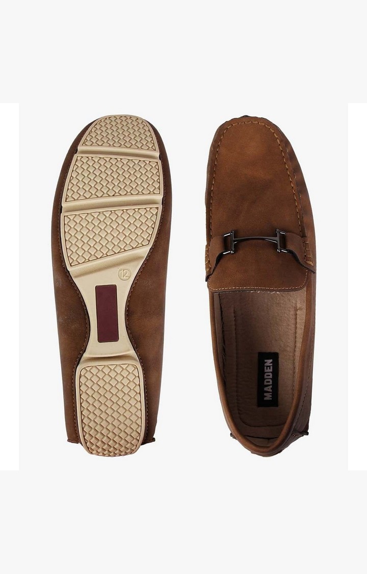 Conrad Brown Driver Loafers