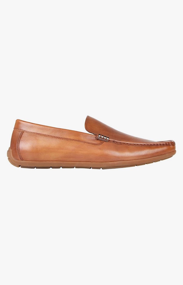 Jives Brown Driver Loafers