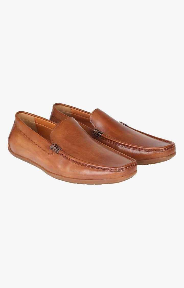 Jives Brown Driver Loafers