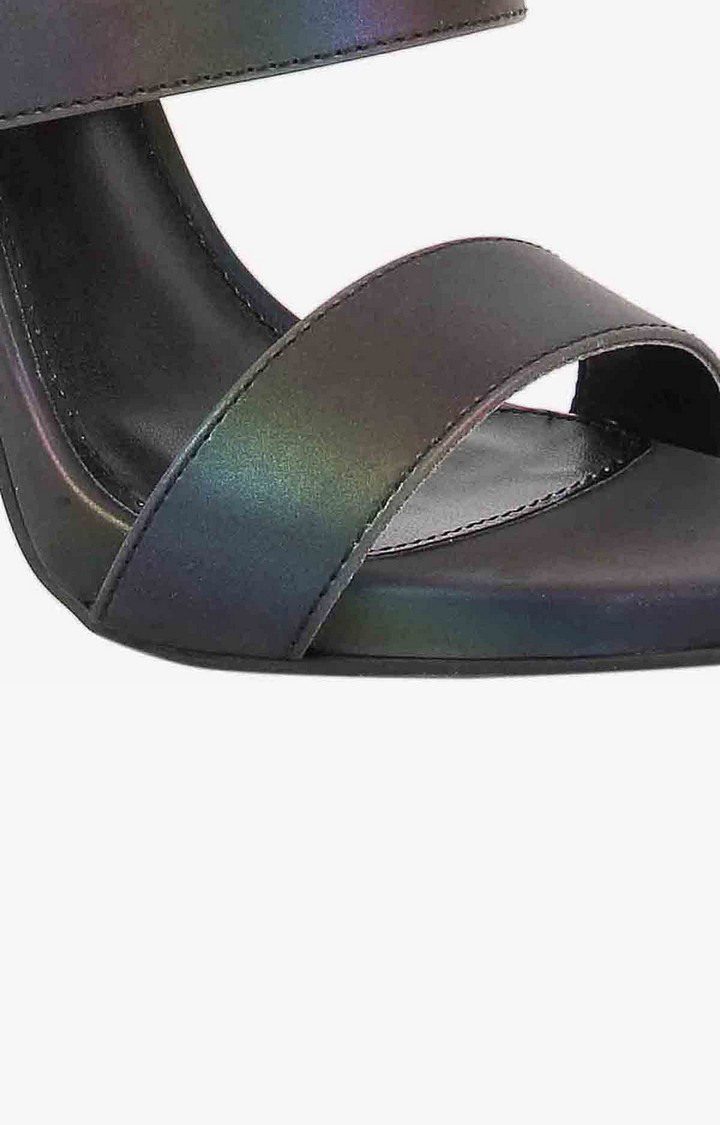 Felice Metallic Heel Sandals