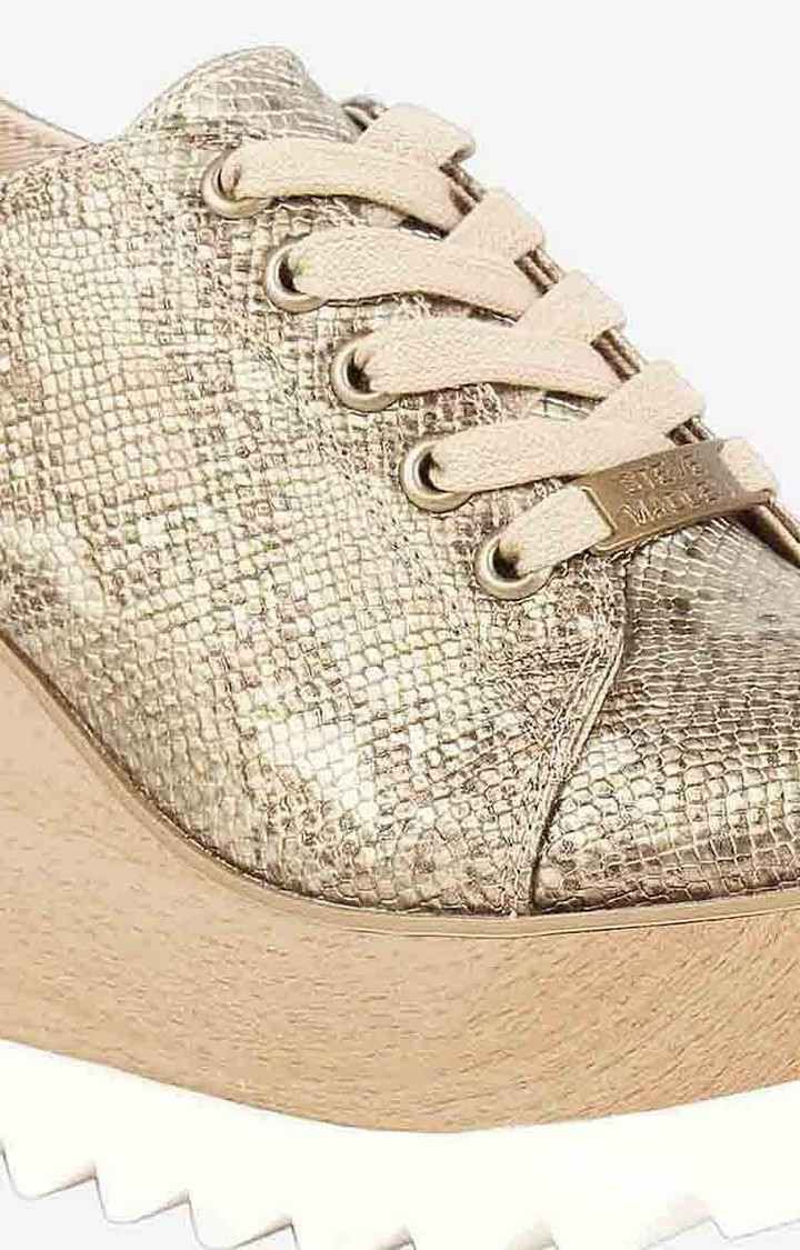 Upscale Gold Sneakers
