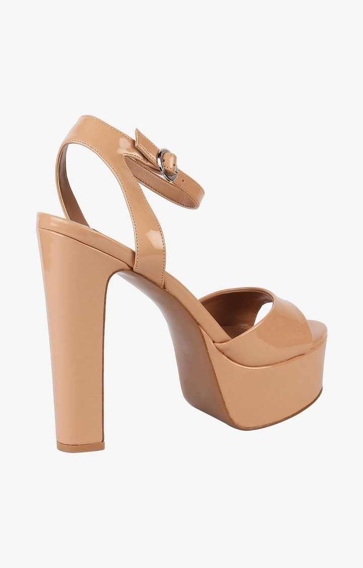 Skyla Pink Heel Sandals