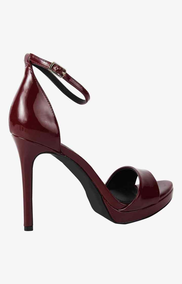 Flashyy Blue Heel Sandals