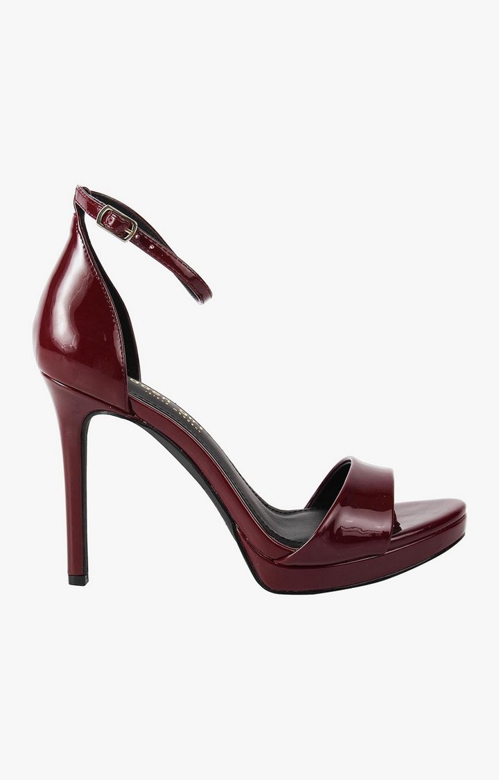 Flashyy Blue Heel Sandals