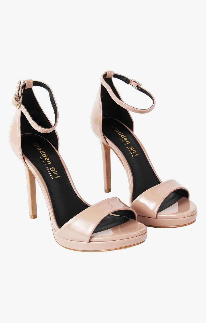 Flashyy Brown Heel Sandals