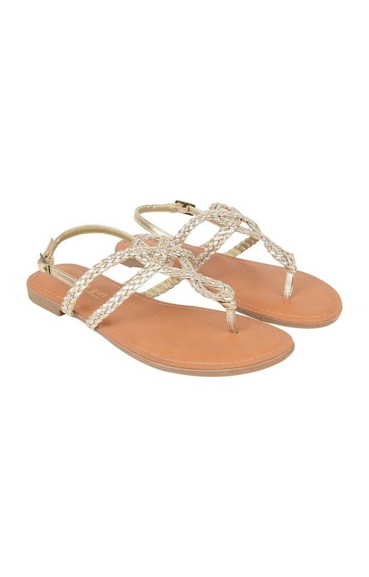 Jana Gold Flats