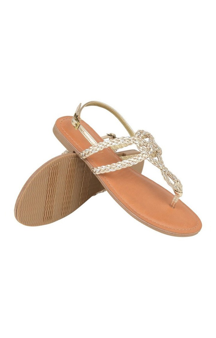 Jana Gold Flats