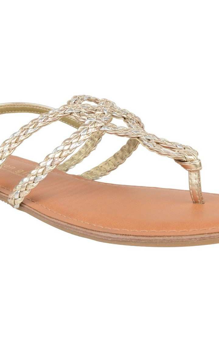 Jana Gold Flats