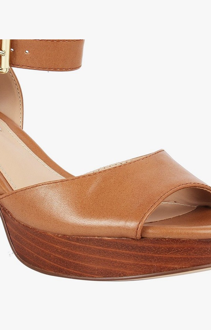 Haven Red Heel Sandals