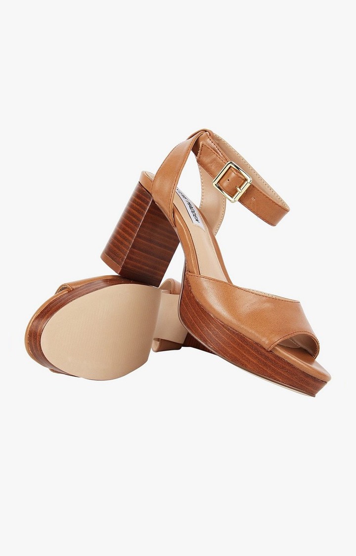 Haven Red Heel Sandals