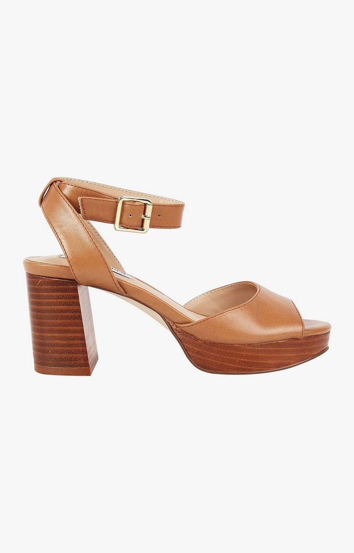 Haven Red Heel Sandals