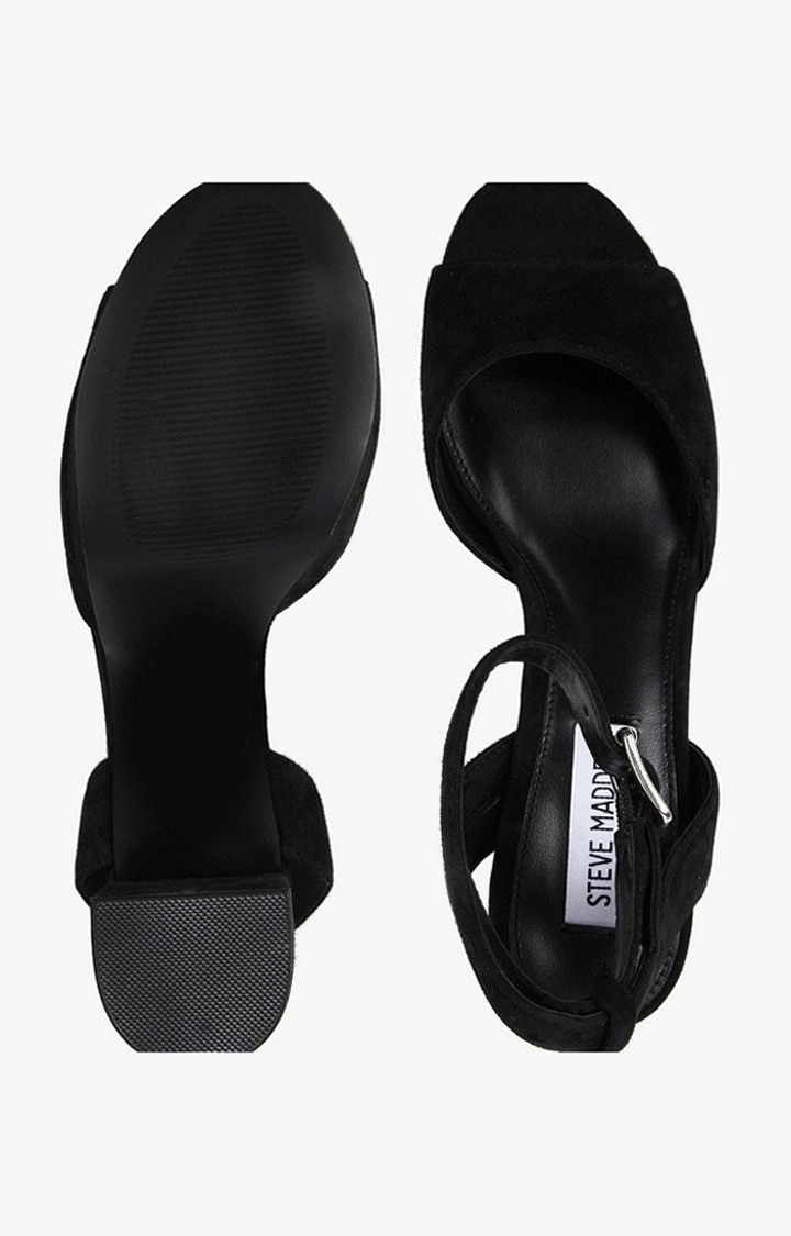 Haven Black Heel Sandals