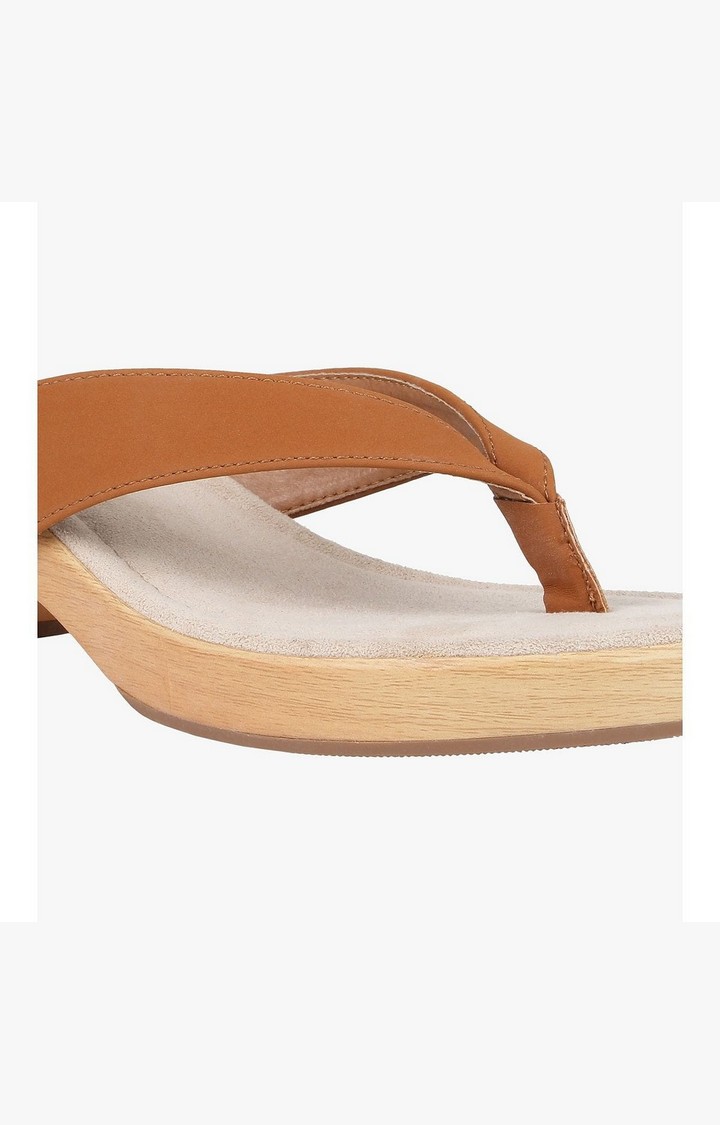Saassy Brown Heel Sandals