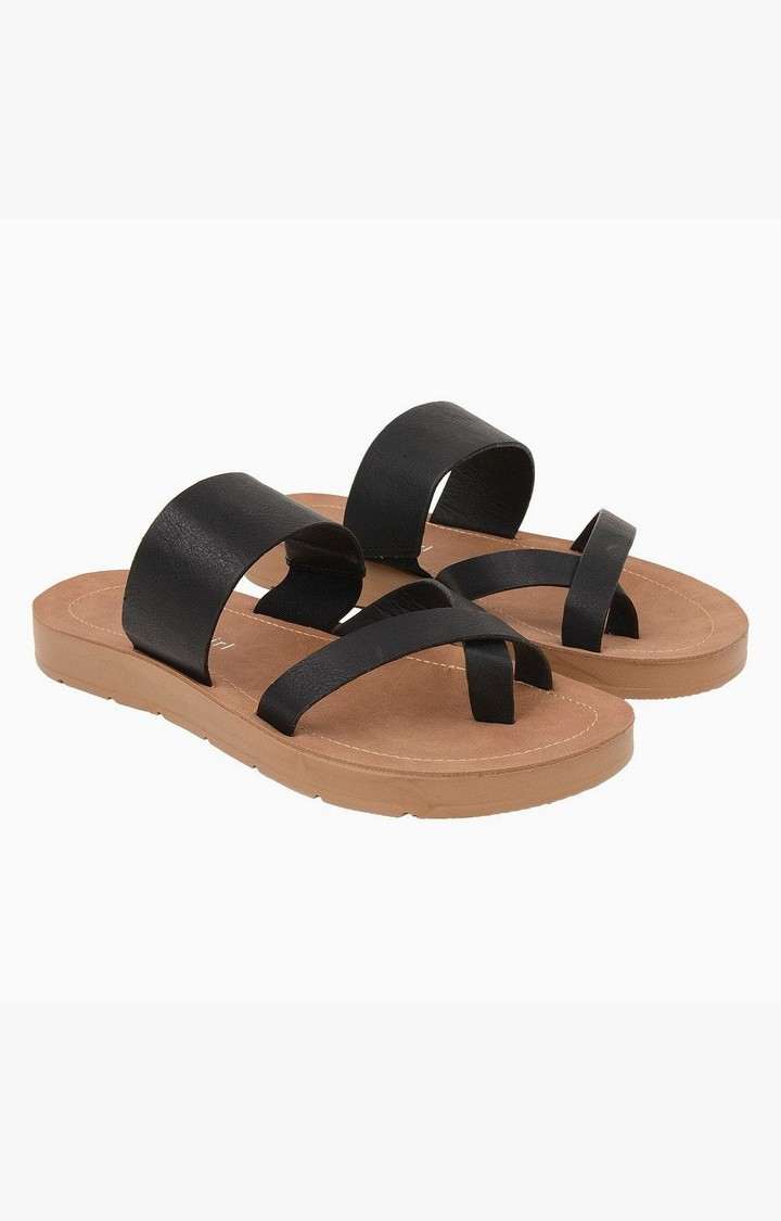 Pearll Black Flats