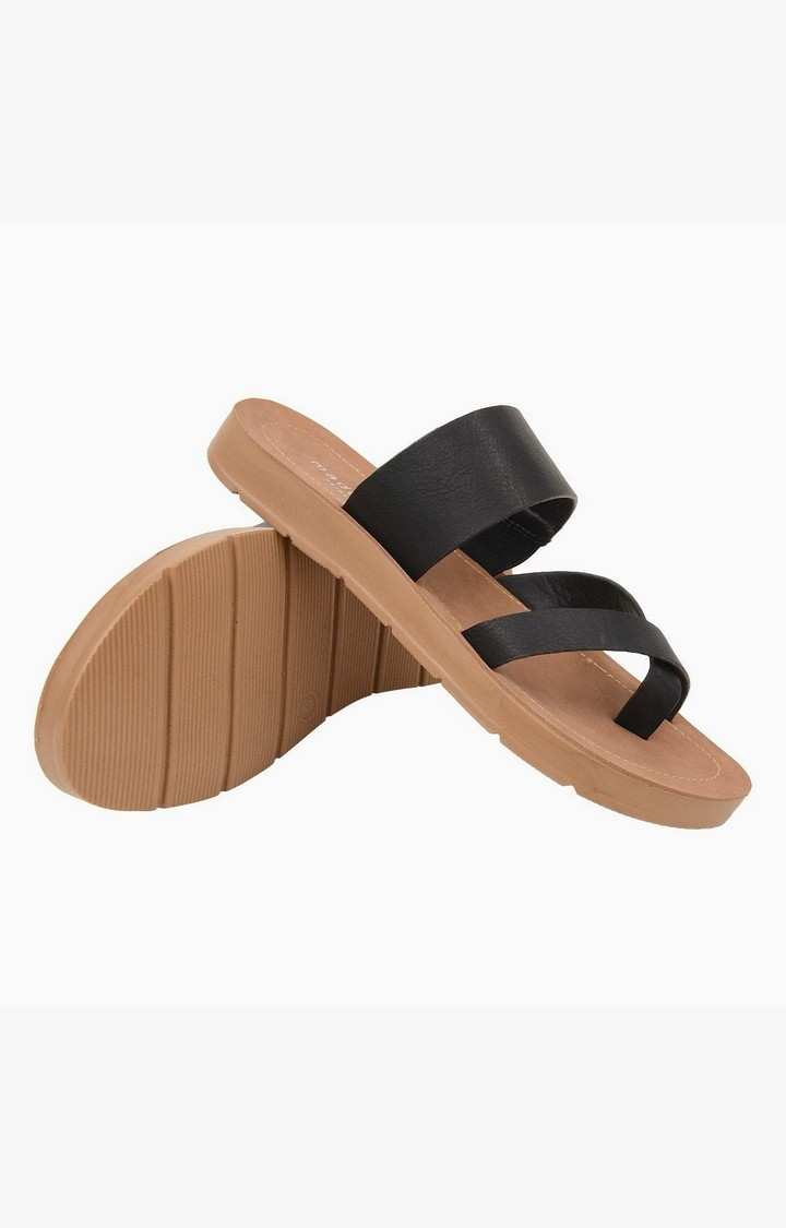 Pearll Black Flats