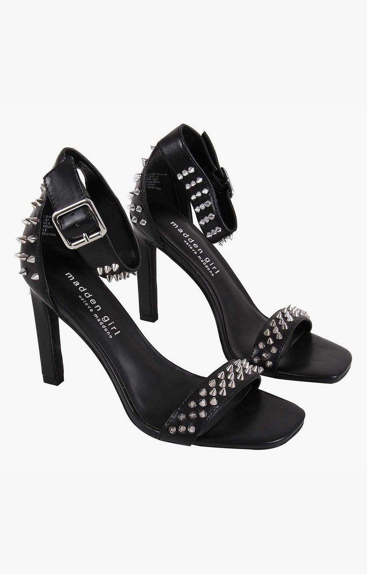 Ara-S Black Heel Sandals