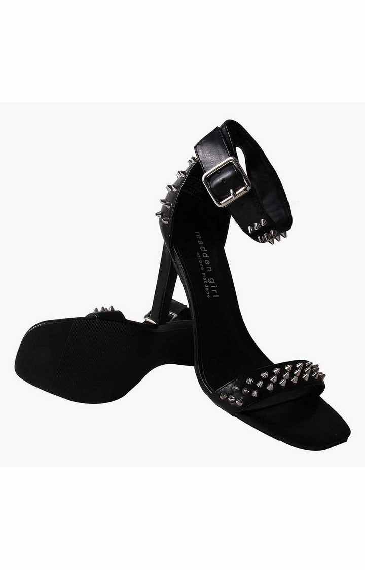 Ara-S Black Heel Sandals