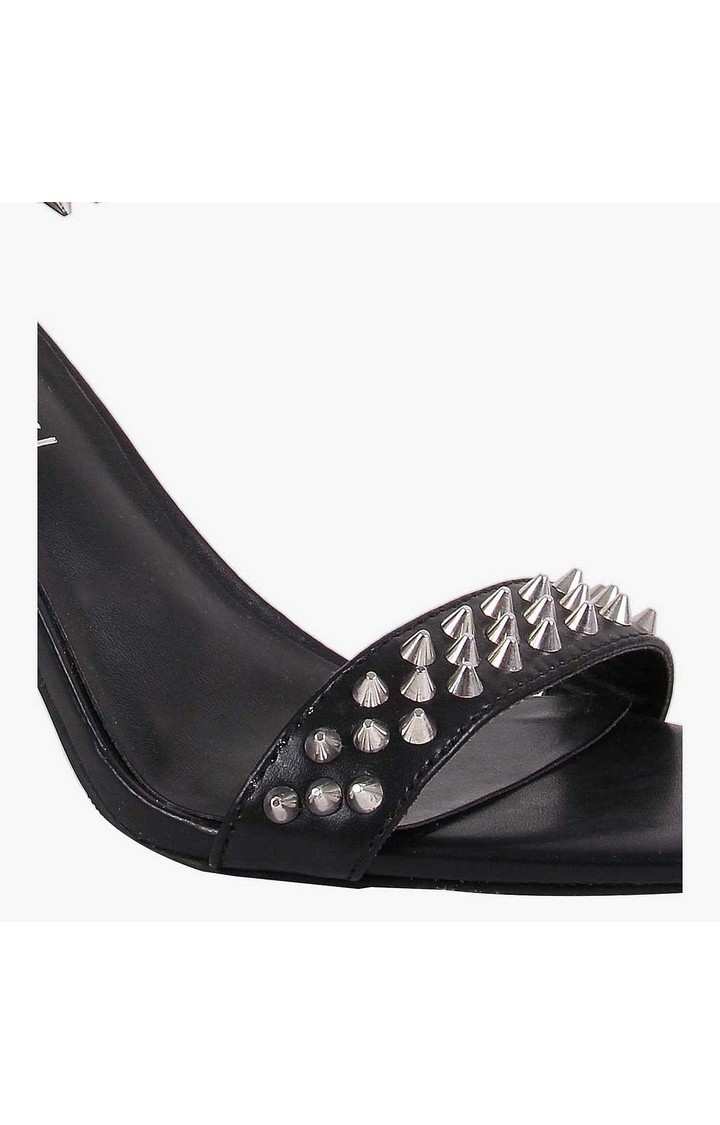 Ara-S Black Heel Sandals