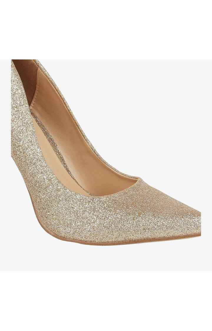 Cady Gold Pumps