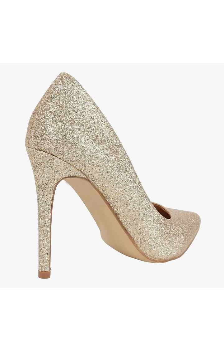 Cady Gold Pumps