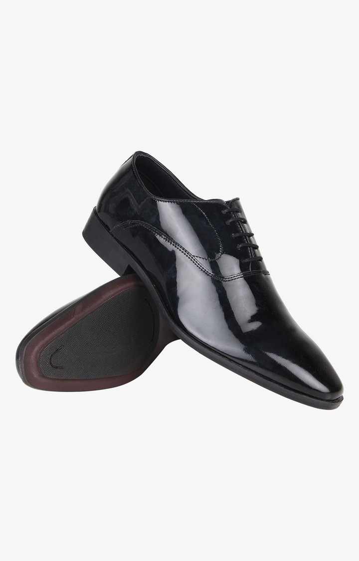 Sm-1002 Black Tie-Ups & Dress Loafers